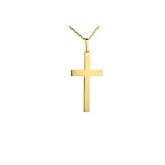14K yellow gold Cross pendant